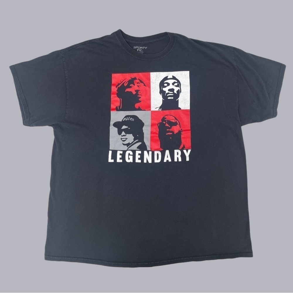3FortyInc Legendary Rappers Graphic T-shirt - size 2XL